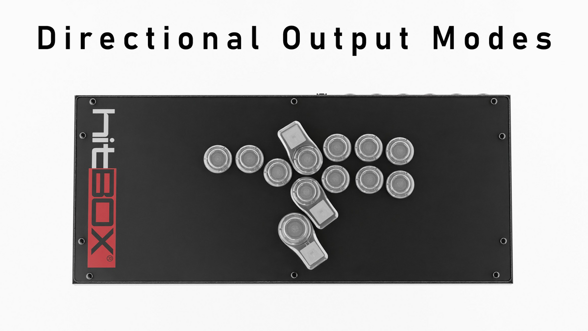 Directional Output Modes on Hit Box – Hit Box Arcade