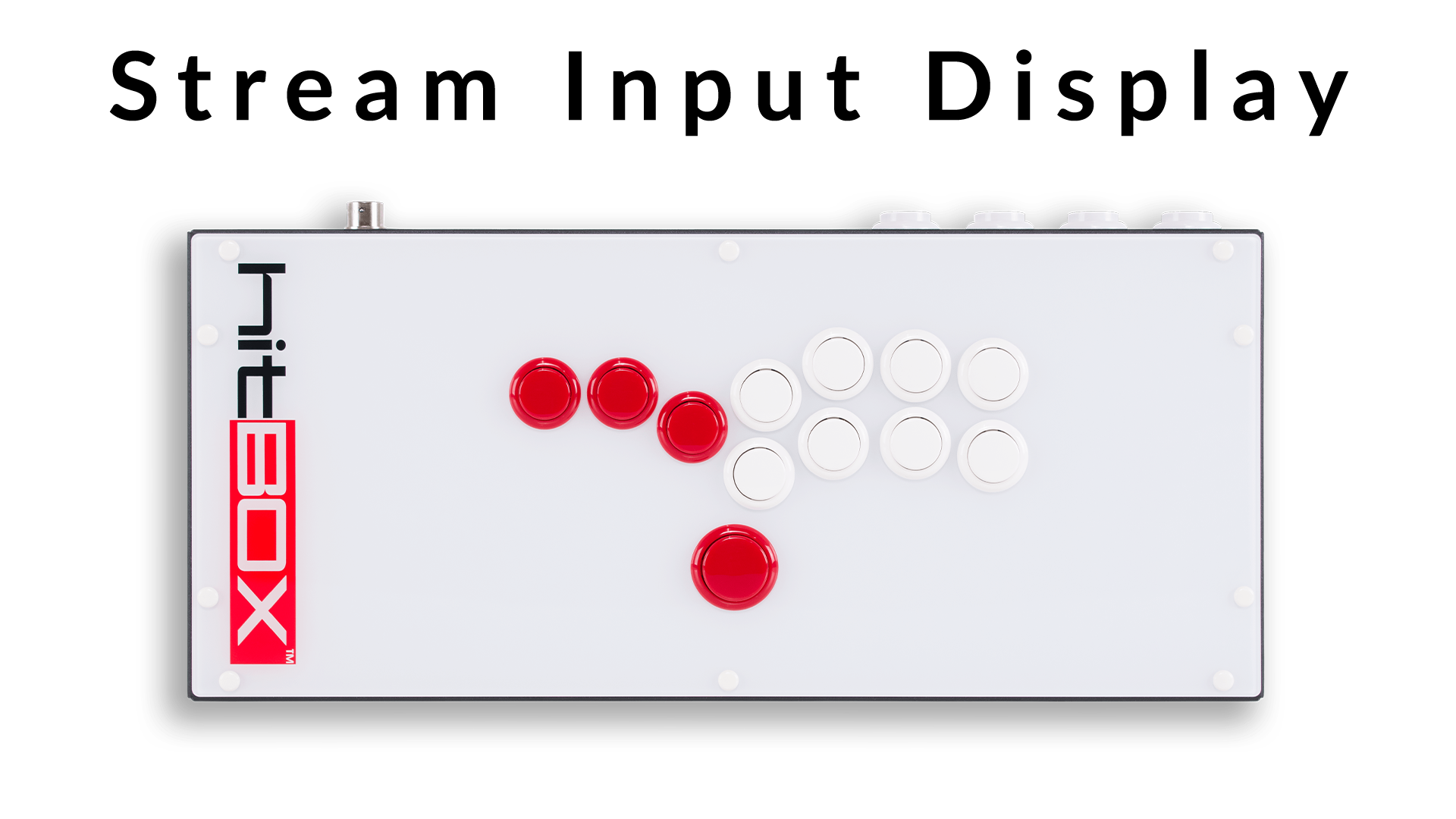 Hit Box Stream Input Display for PC Gaming