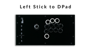 Left Stick-to-Dpad on Cross|Up