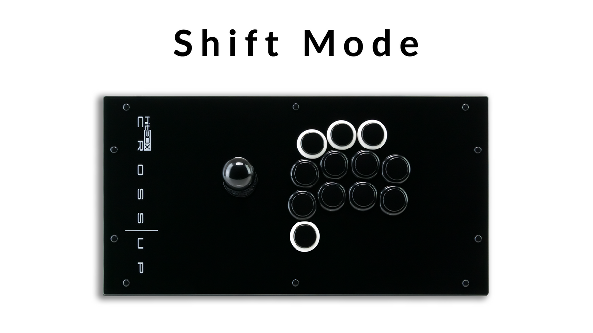Shift Mode on Cross|Up – Hit Box Arcade