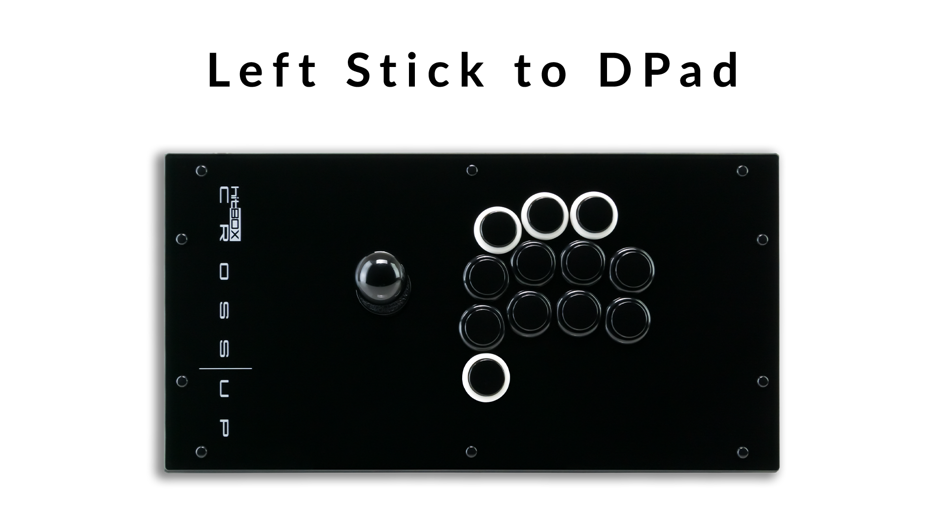 Left Stick-to-Dpad on Cross|Up