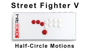 Street Fighter V on Hit Box - Half-Circle Motions