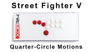 Street Fighter V on Hit Box - Hadoken / Quarter-Circle Motions