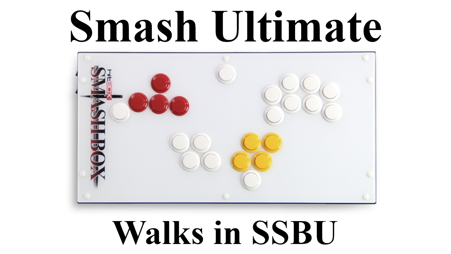 SSBU - Different Walk Speeds and Uses